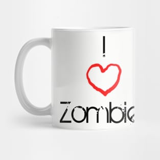 I Heart Zombies Mug